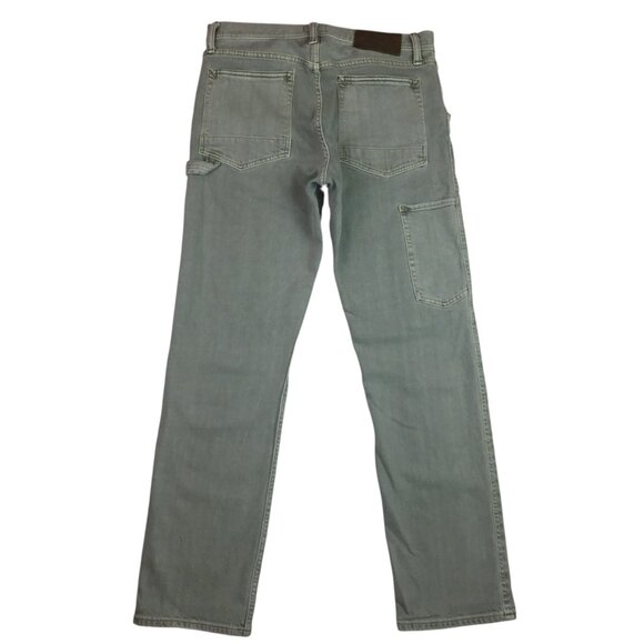 Todd Snyder Straight Fit Jeans Mens 30x32 Light Wash Gray Denim Cotton Lycra - Picture 7 of 12